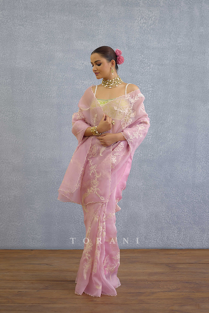Bakaayan Pankhuri Saree