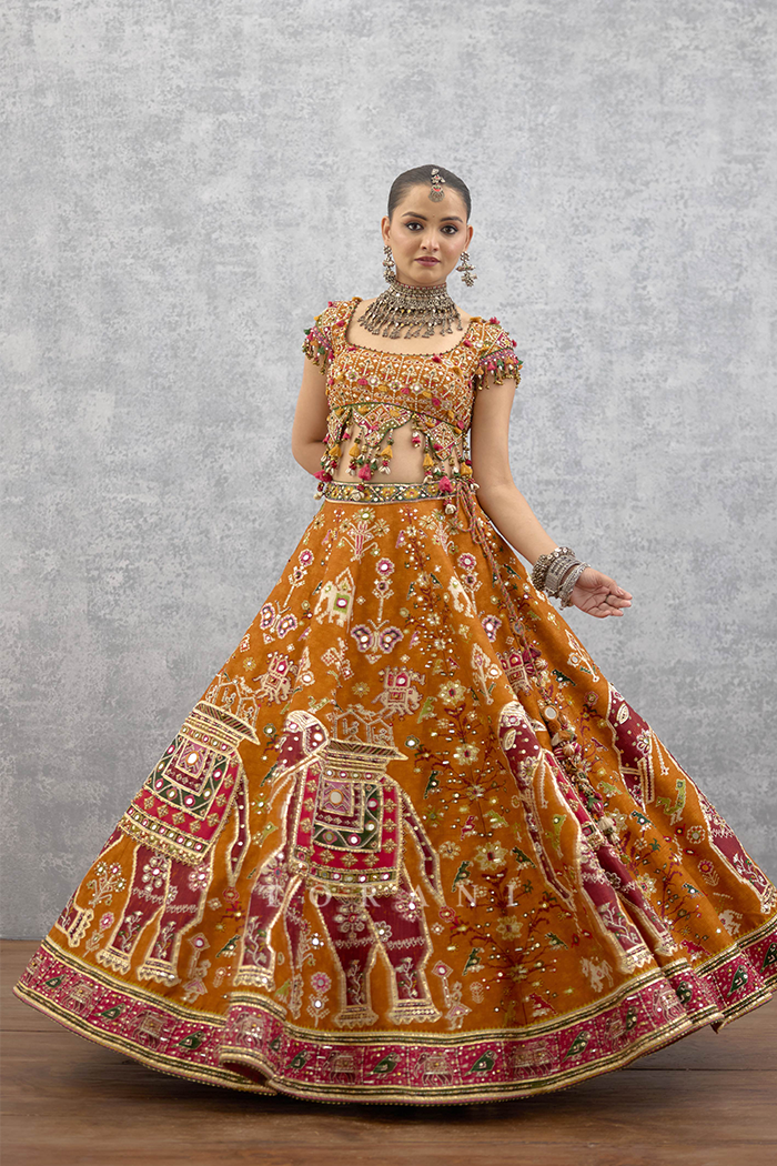 Kanak Jalalo Lehenga Set