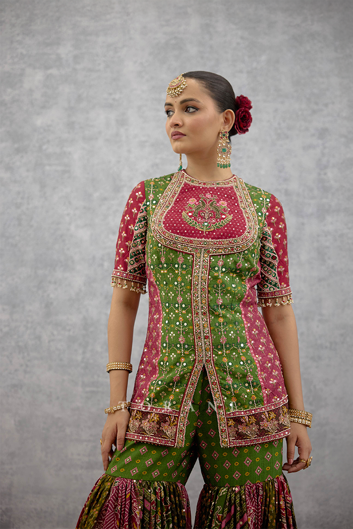 Harit Sojan Sharara Set