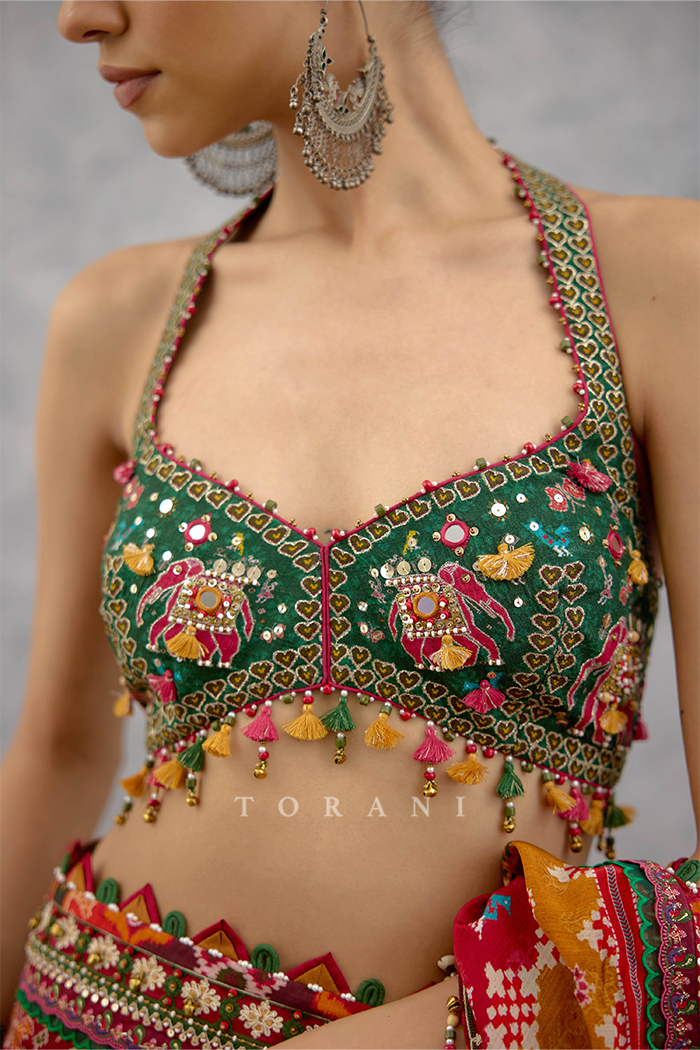 Harit Chitrita Ketki Blouse