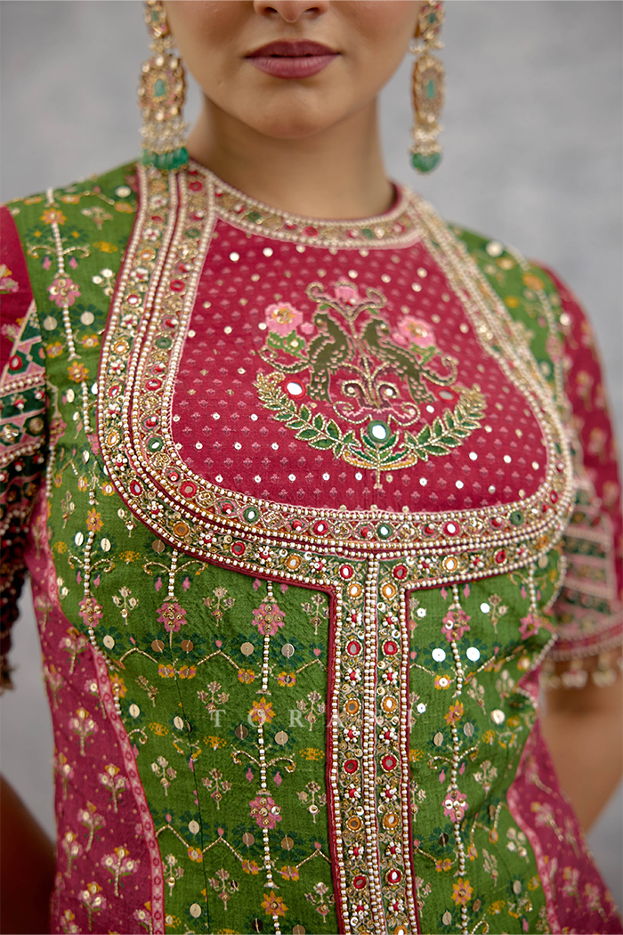 Harit Sojan Sharara Set