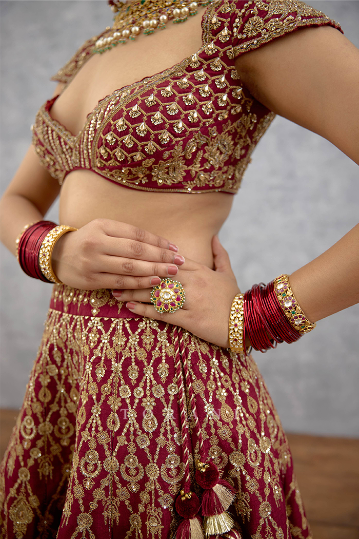 Lakshma Remsha Lehenga Set