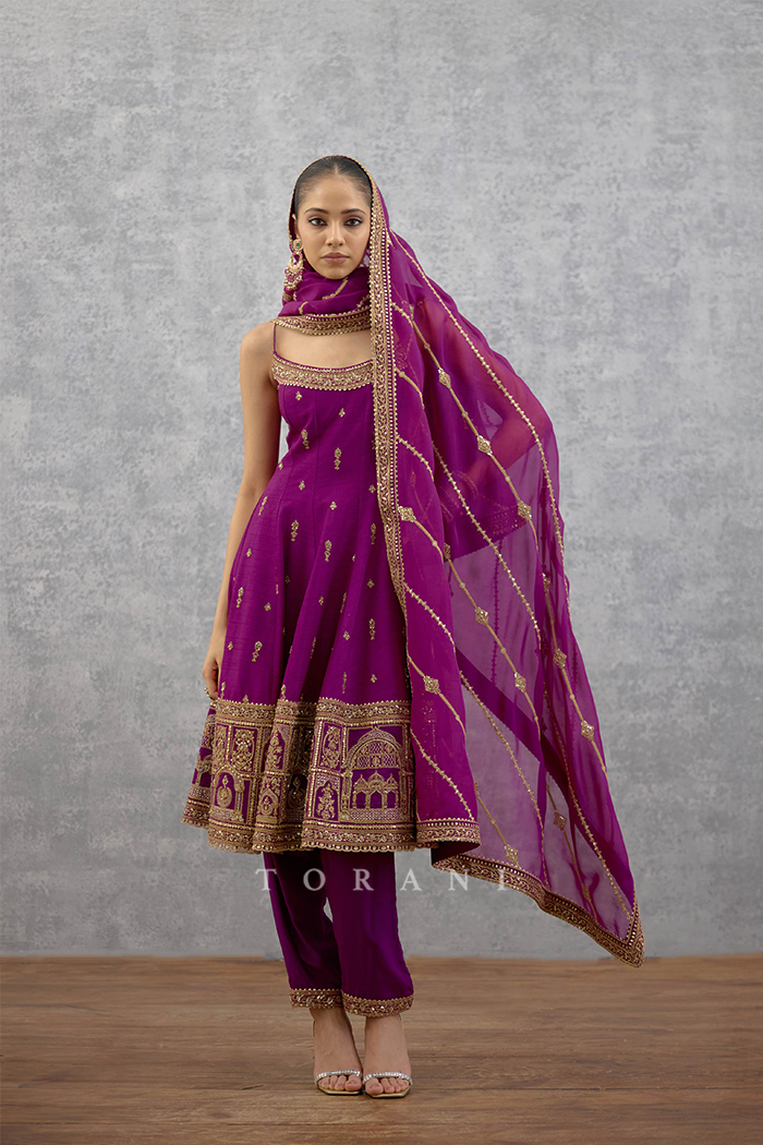 Ananta Aroosh Anarkali Set