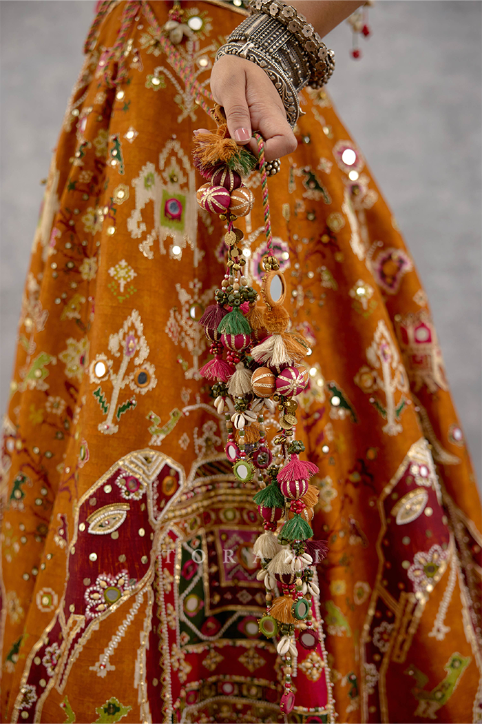 Kanak Jalalo Lehenga Set