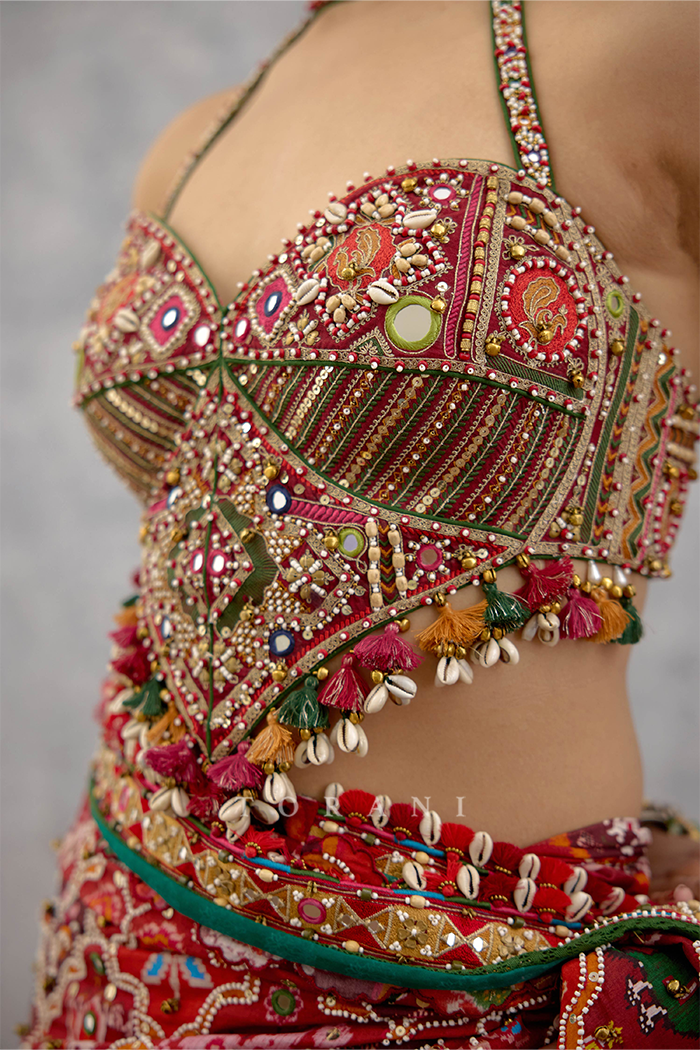 Raktangi Surkhi Blouse