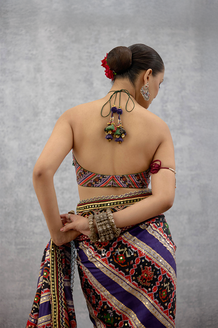 Raktangi Sanjh Mirali Blouse