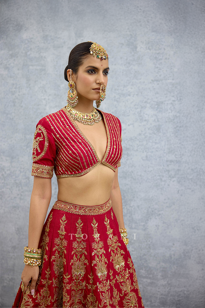 Lakshma Mehvish Lehenga Set