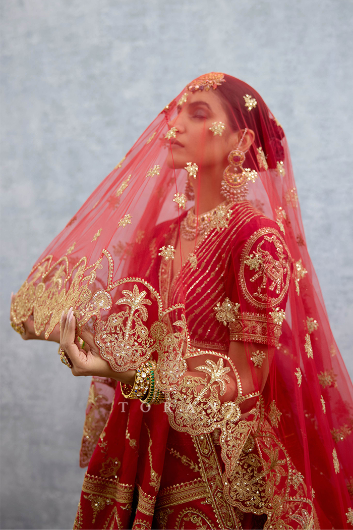Lakshma Mehvish Lehenga Set