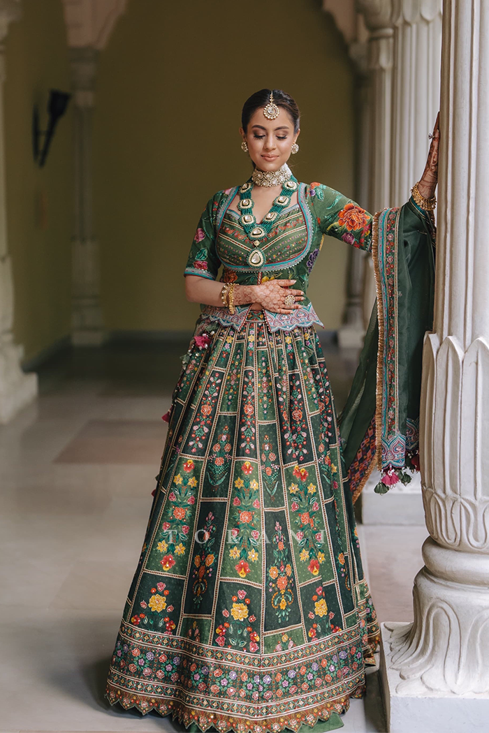 Prachi Aggarwal In Our Dil Saaz Avora Lehenga Set