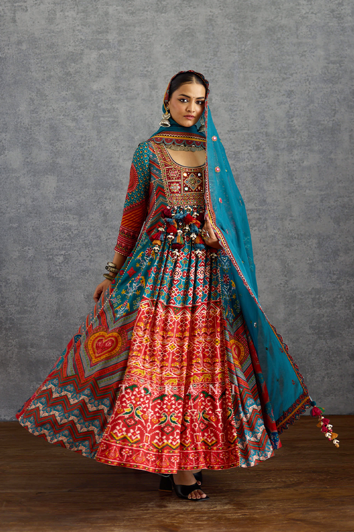Niladri Nadira Anarkali Set