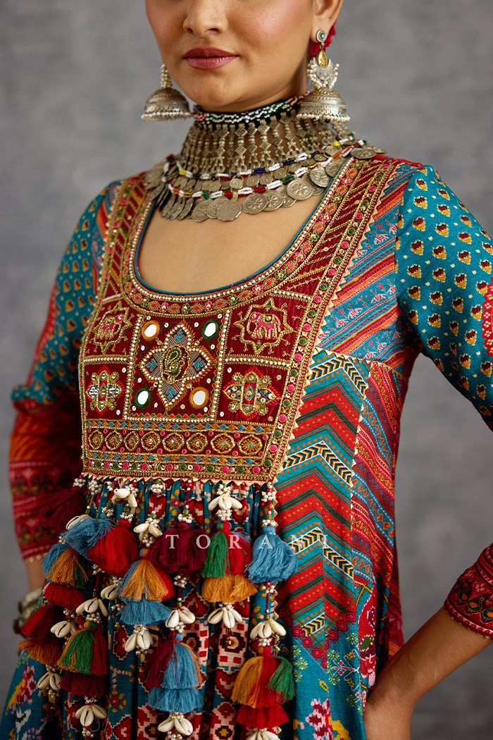 Niladri Nadira Anarkali Set