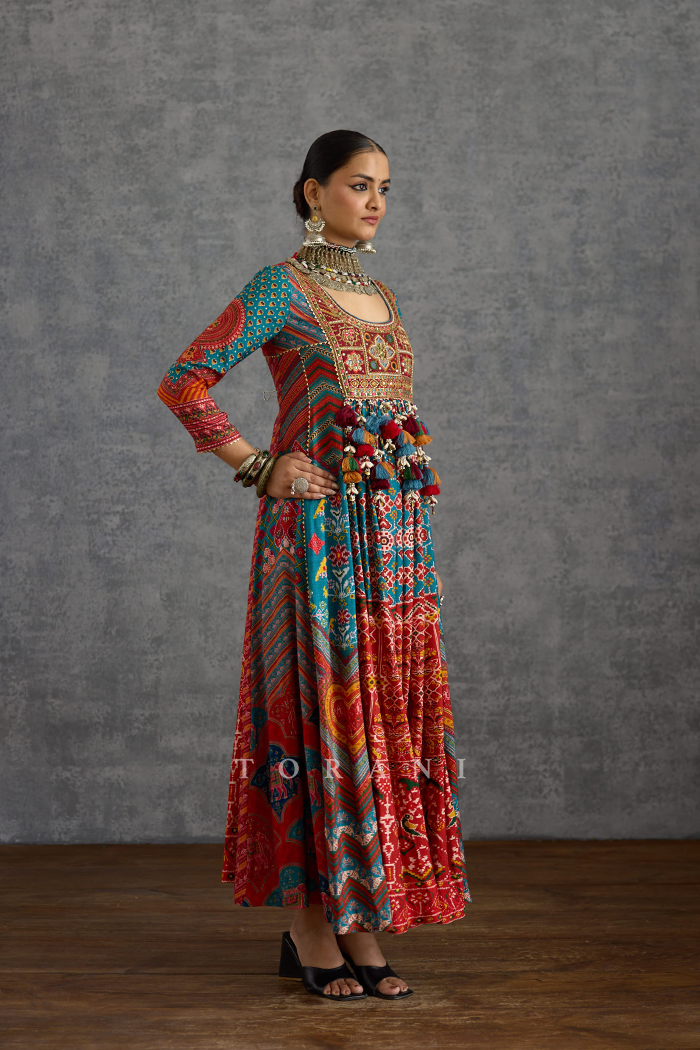 Niladri Nadira Anarkali Set