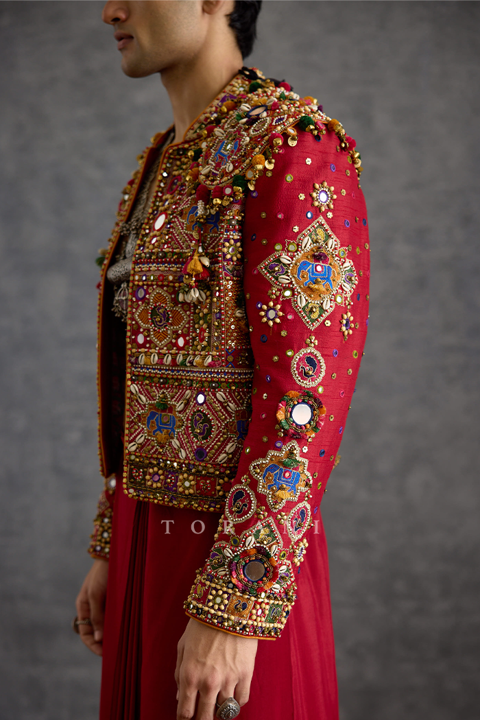 Surkhi Sarang Jacket Set