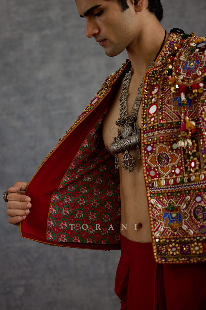 Surkhi Sarang Jacket Set