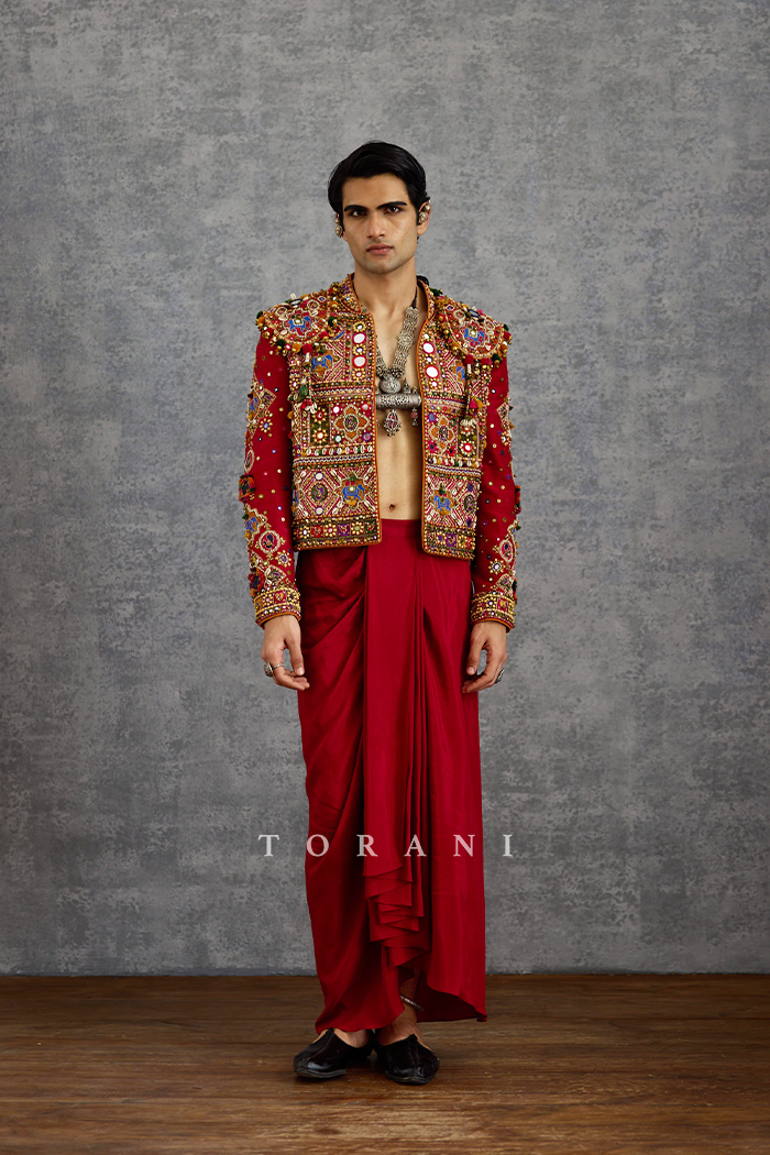 Surkhi Sarang Jacket Set