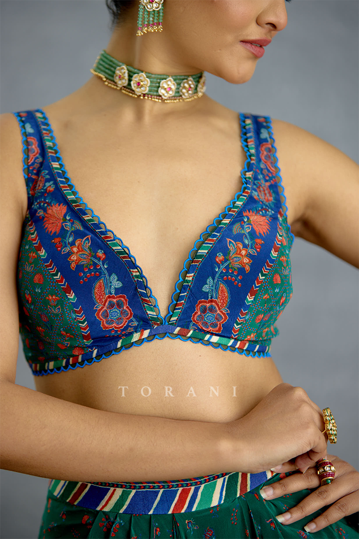 Mayurakshi Neelrang Bralette