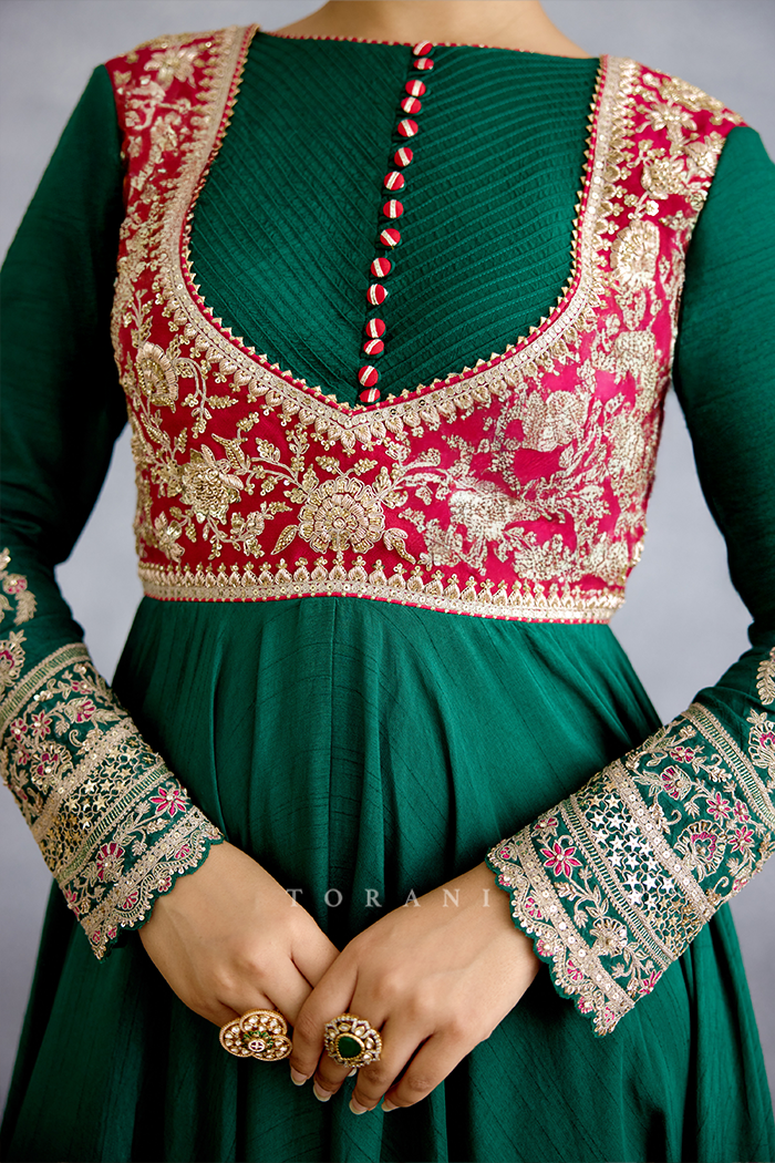 Yashm Mahsa Anarkali Set