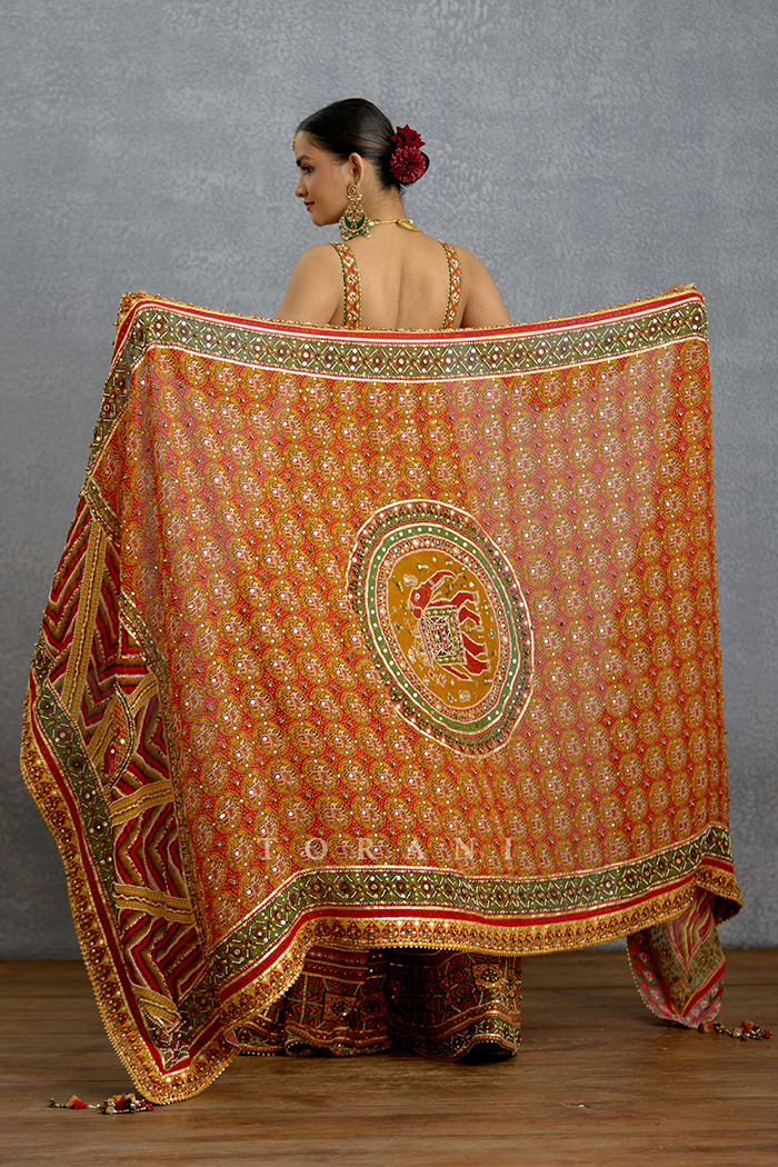 Kanak Patola Sharara Set