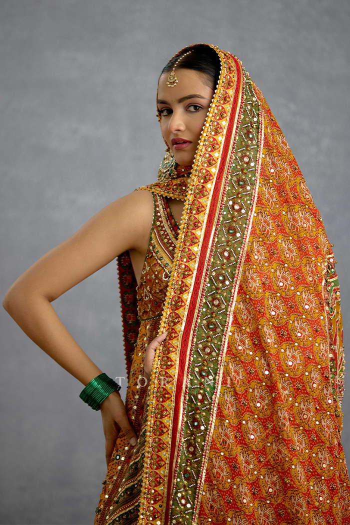 Kanak Patola Sharara Set