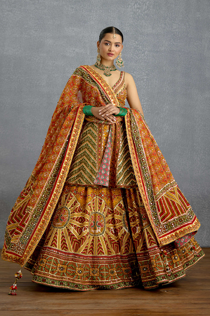 Kanak Patola Sharara Set