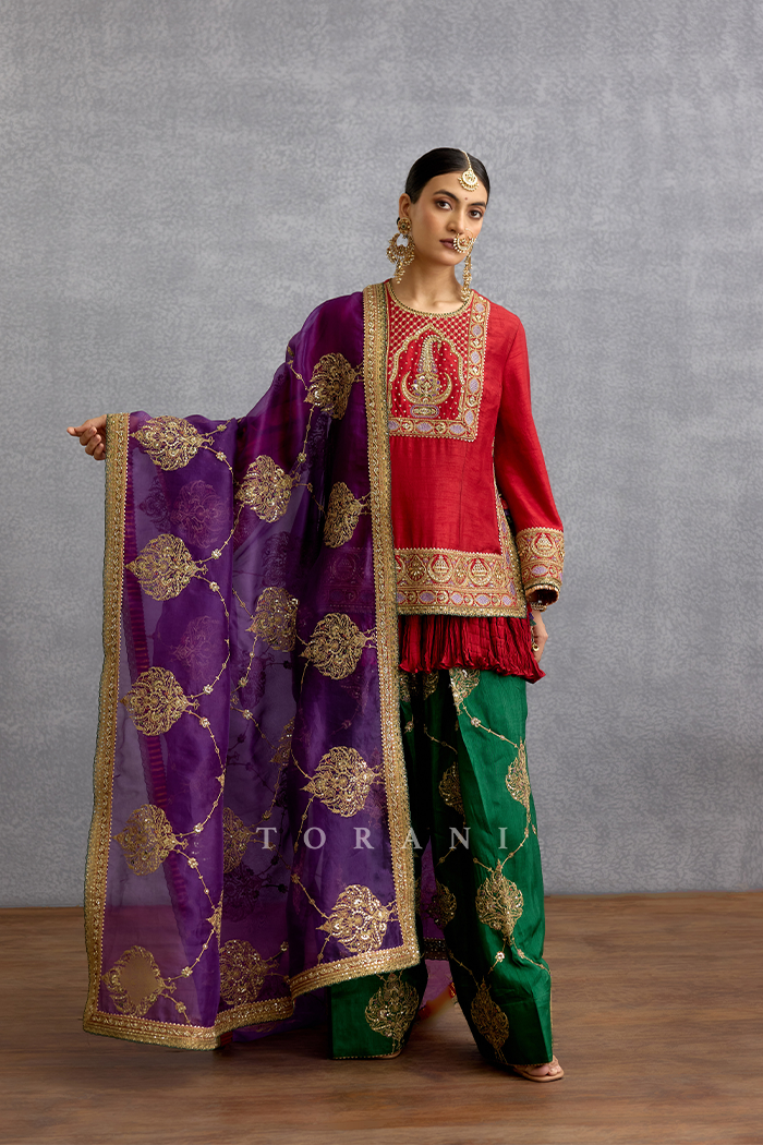 Banafsha Rukhsaar Odhni