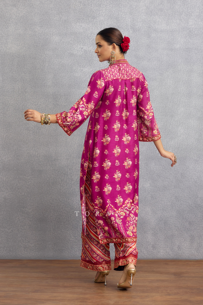 Padmaraga Radhya Co-ord Set