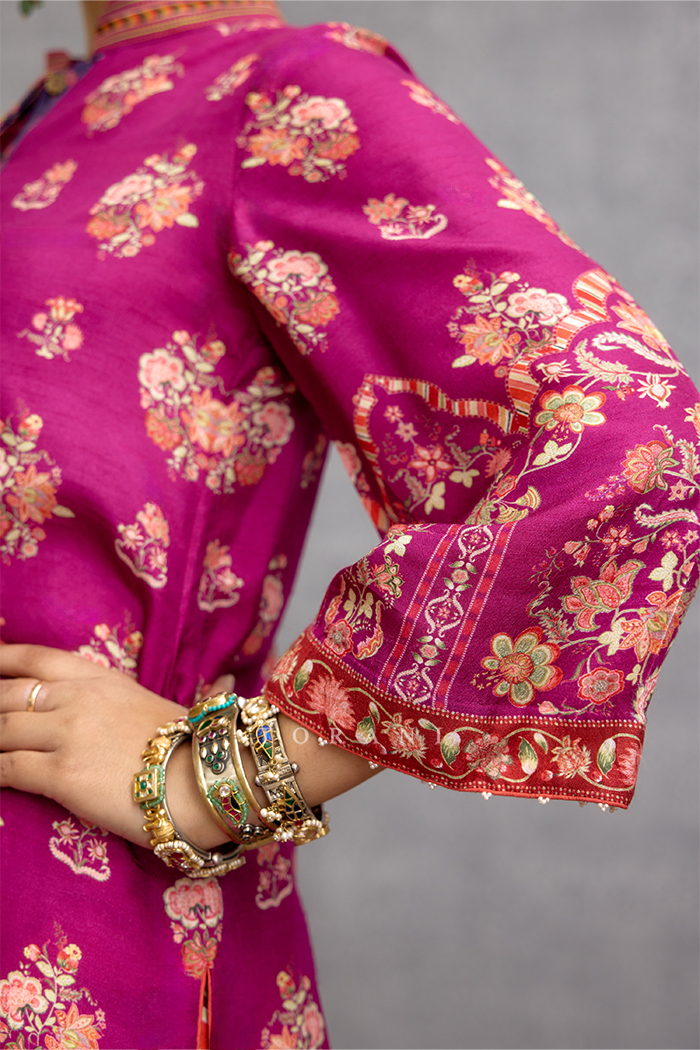 Padmaraga Radhya Co-ord Set