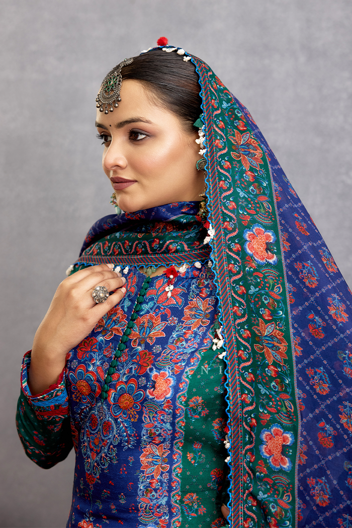 Mayurika Dakshaa Sharara Set