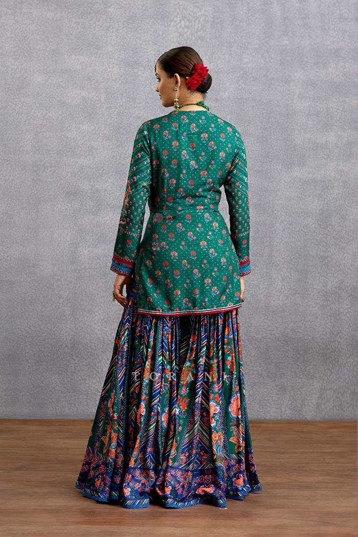 Mayurika Dakshaa Sharara Set