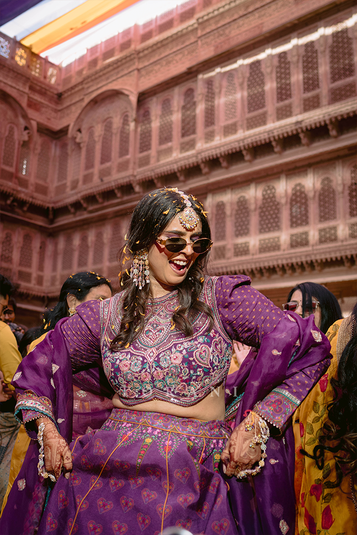 Tanisha In Our Dil Kusha Aida Lehenga Set