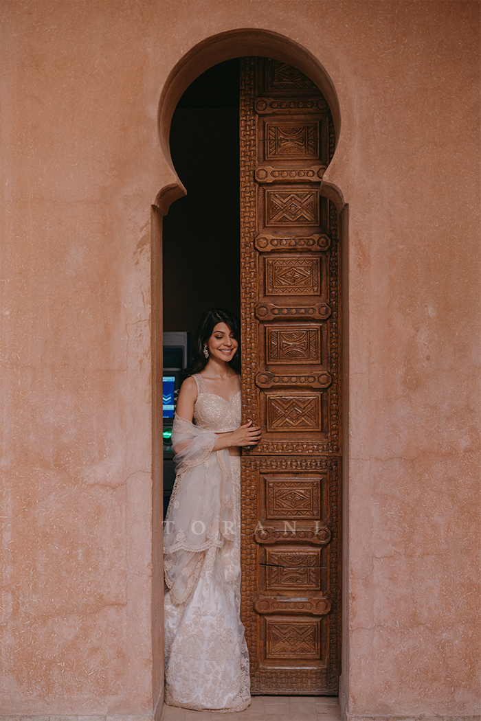 Aastha Sheth In Our Custom Swetah Hansini Lehenga Set