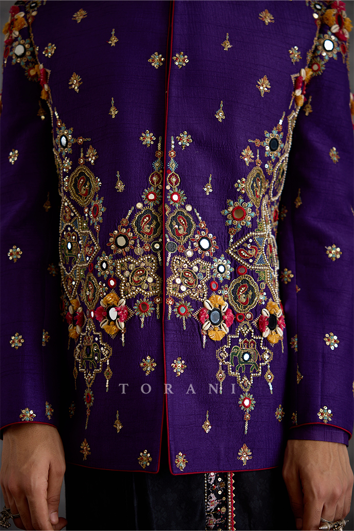 Mura Jugnu Bandhgala Set
