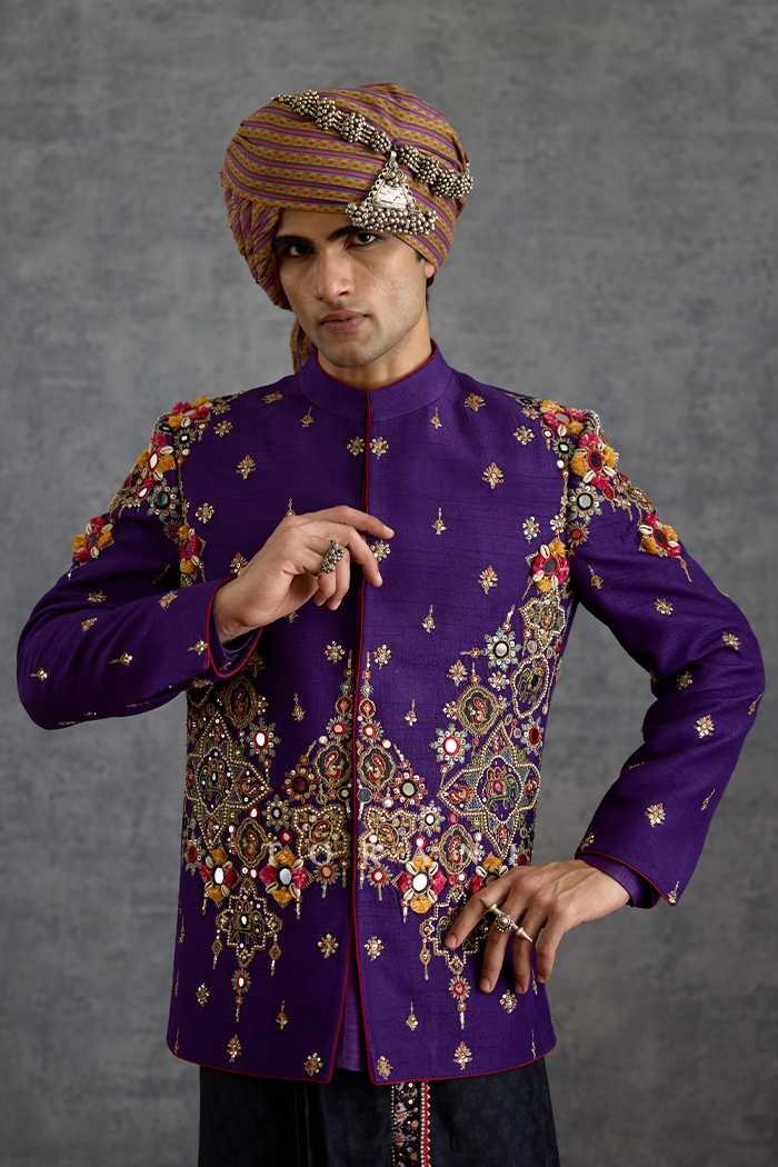 Mura Jugnu Bandhgala Set