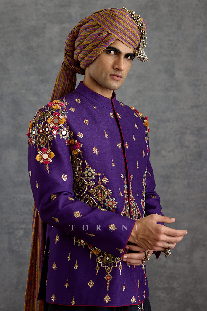 Mura Jugnu Bandhgala Set