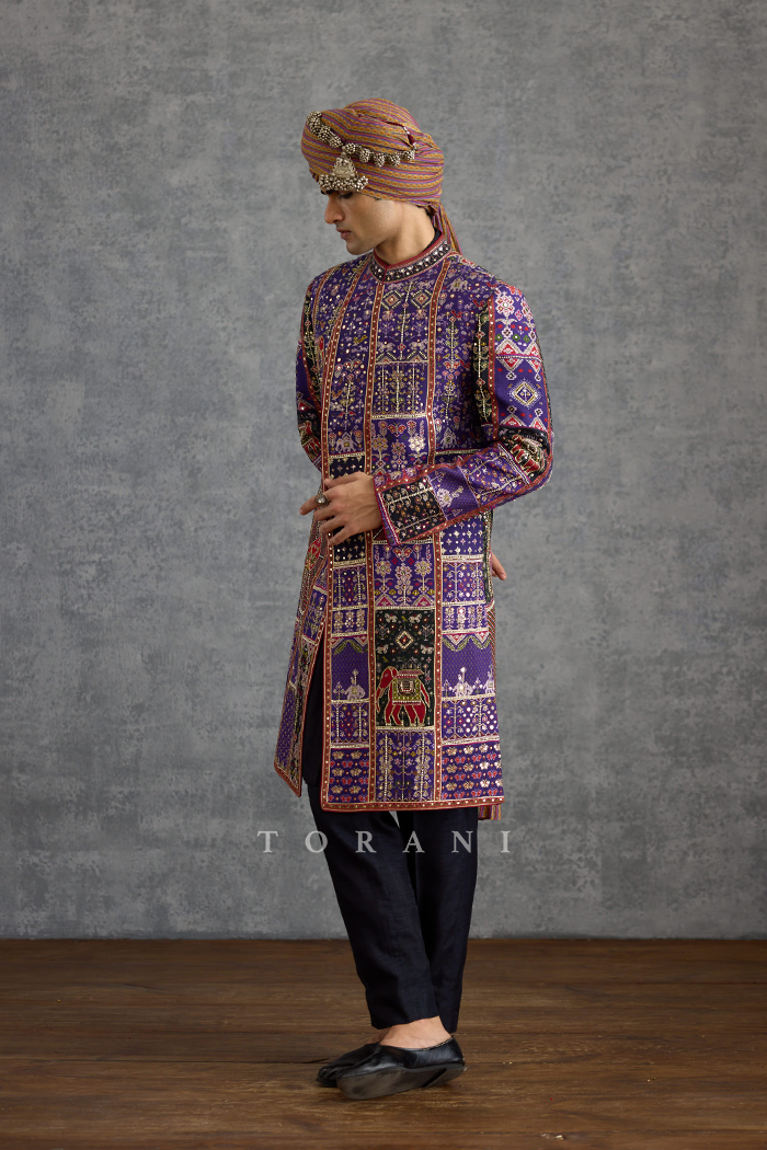 Mura Darvesh Sherwani Set