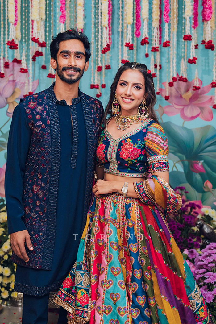 Akshitha In Our Dil Rangrez Jiya Lehenga Set