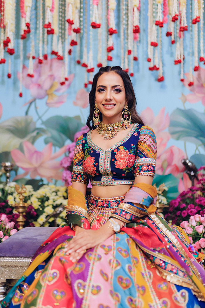 Akshitha In Our Dil Rangrez Jiya Lehenga Set