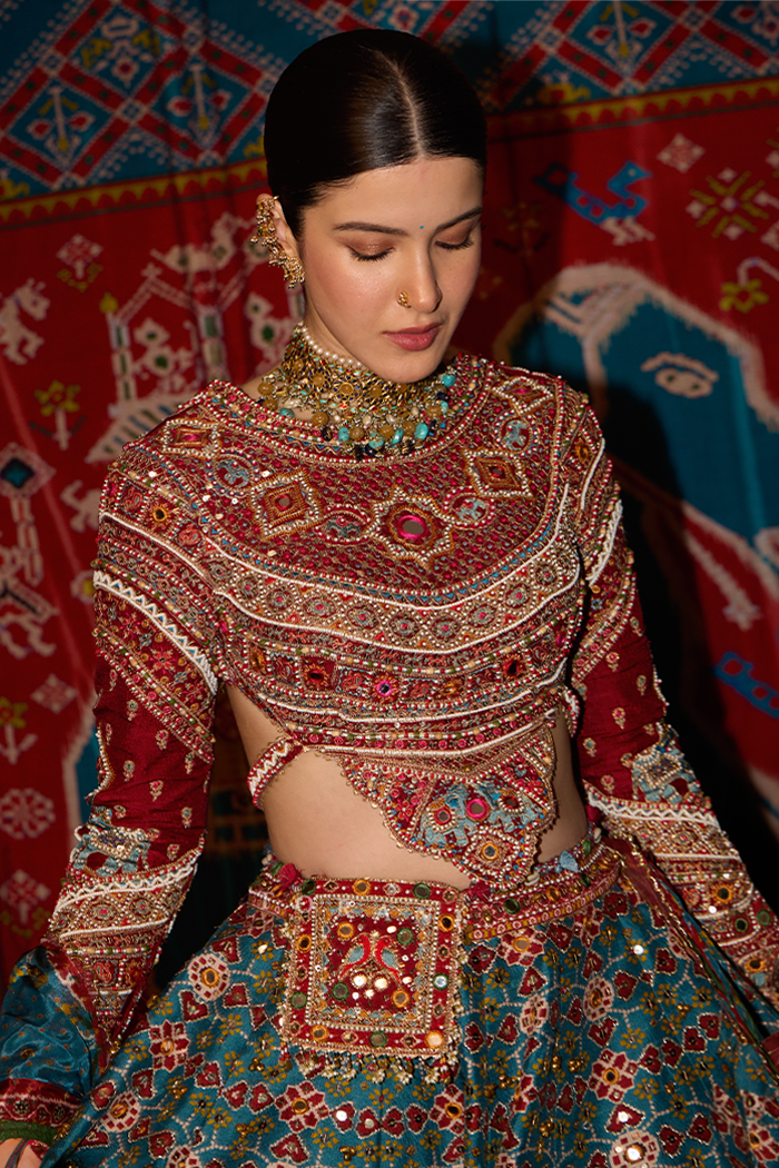 Shanaya Kapoor in our Kanak Varnaabha Lehenga Set