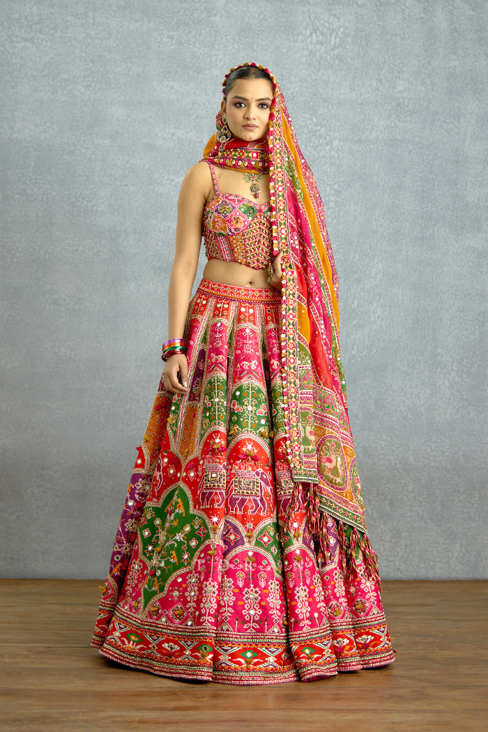 Rangili Dhruvi Drashti Lehenga Set