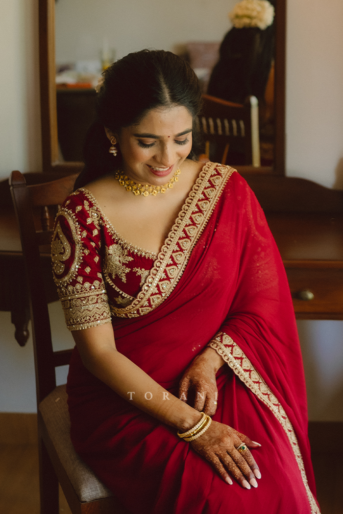 Vandana Vijayan in our Shamse Lasika Saree