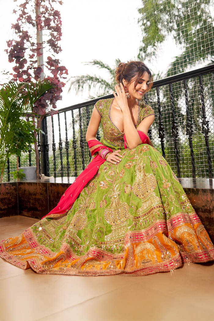 Vani Kapoor in our Zunairah Naureen Anarkali Set