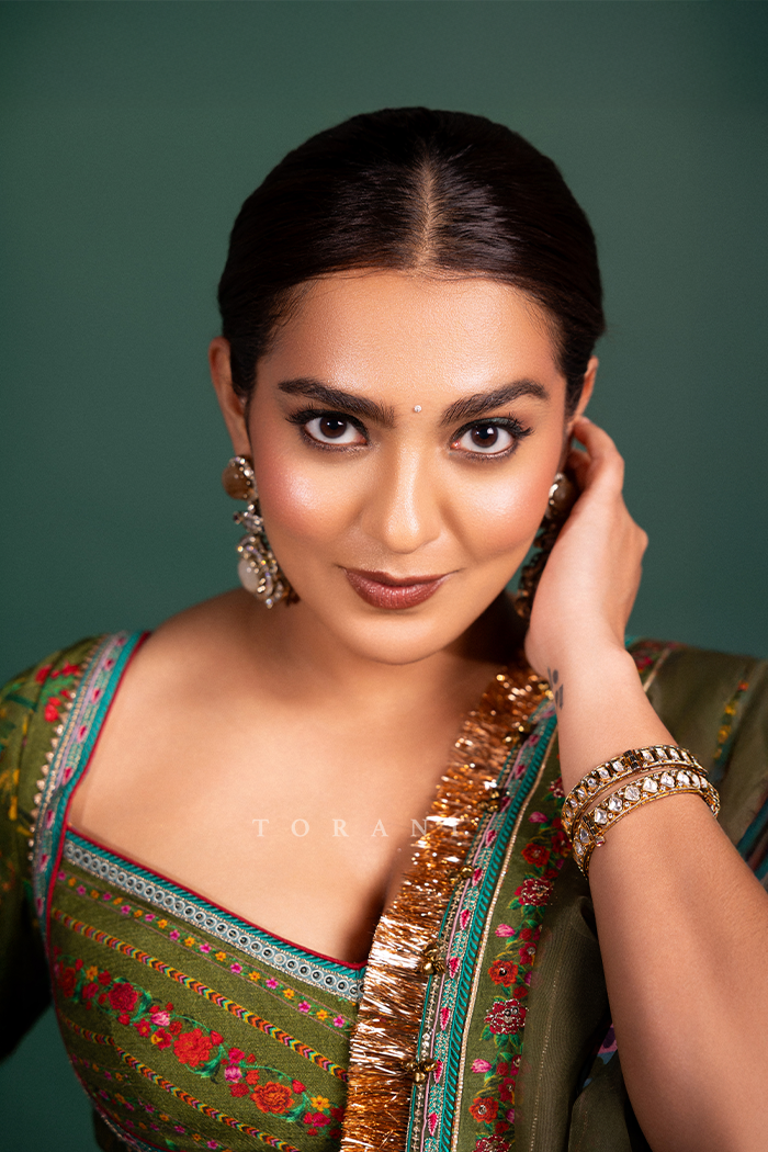 Parvathy Thiruvothu in our Dil Saaz Lara Lehenga Set