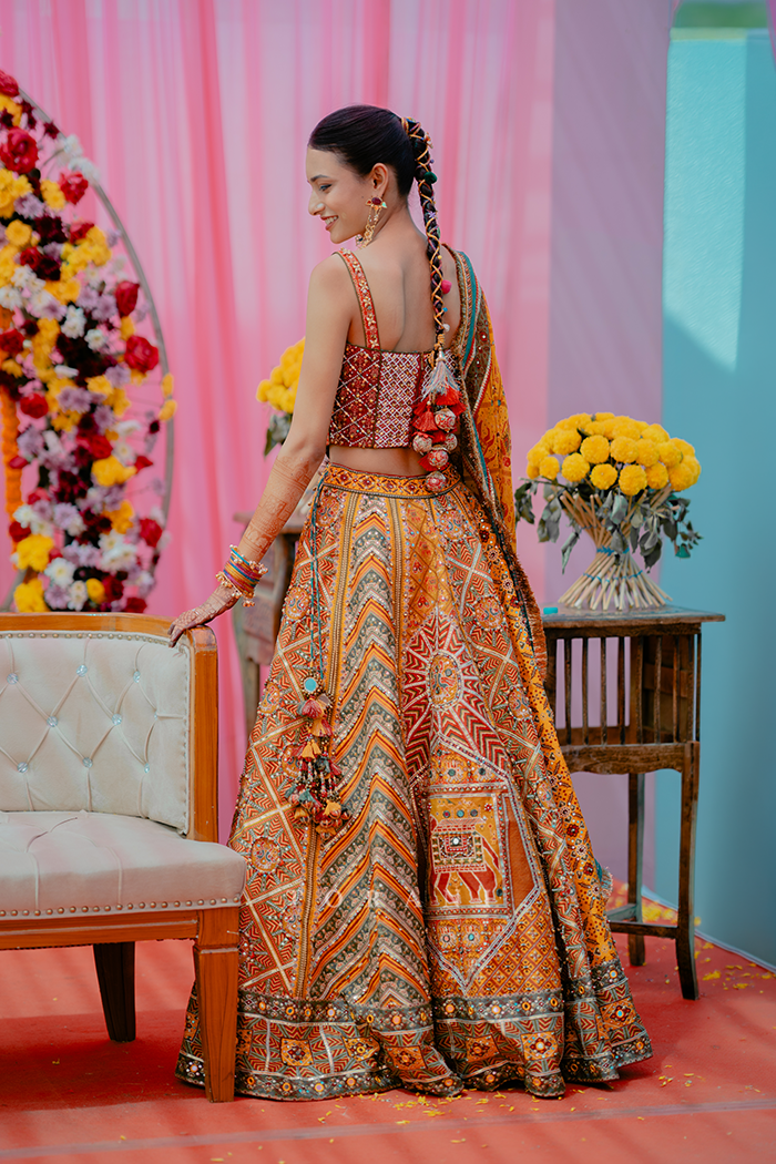 Nehal Chetariya in our Kanak Meher Lehenga Set