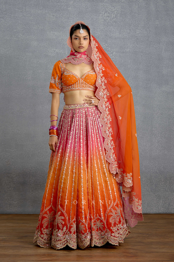 Meera Madhur Lehenga Set