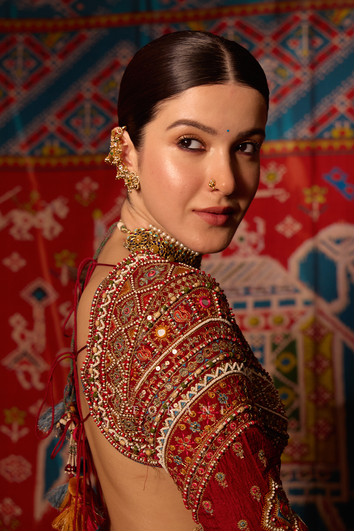 Shanaya Kapoor in our Kanak Varnaabha Lehenga Set