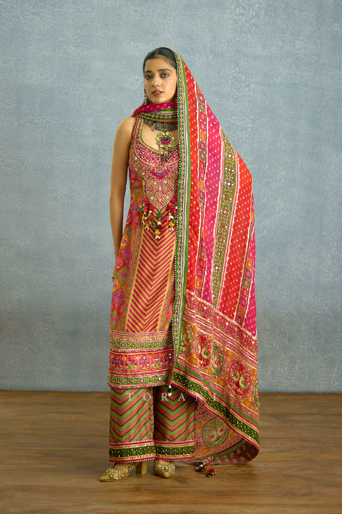 Rangili Jinal Kurta Set