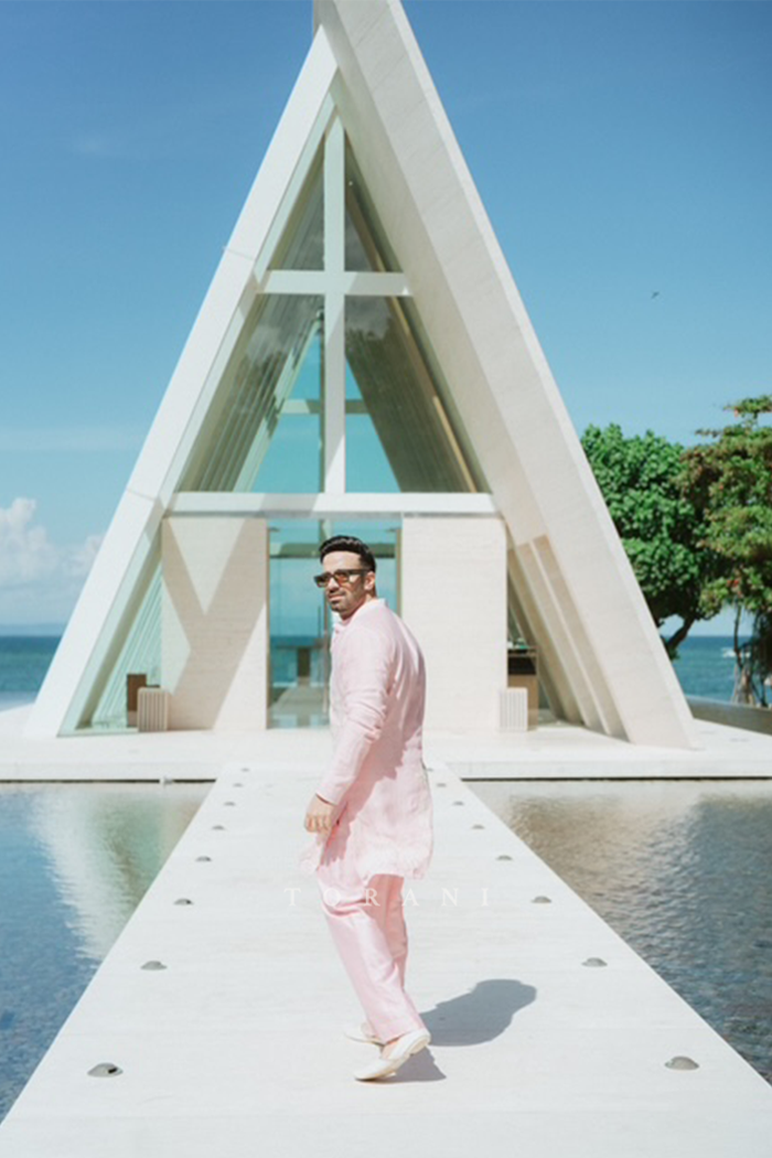 Paarth Kalra in our Gulaban Aditya Kurta Set