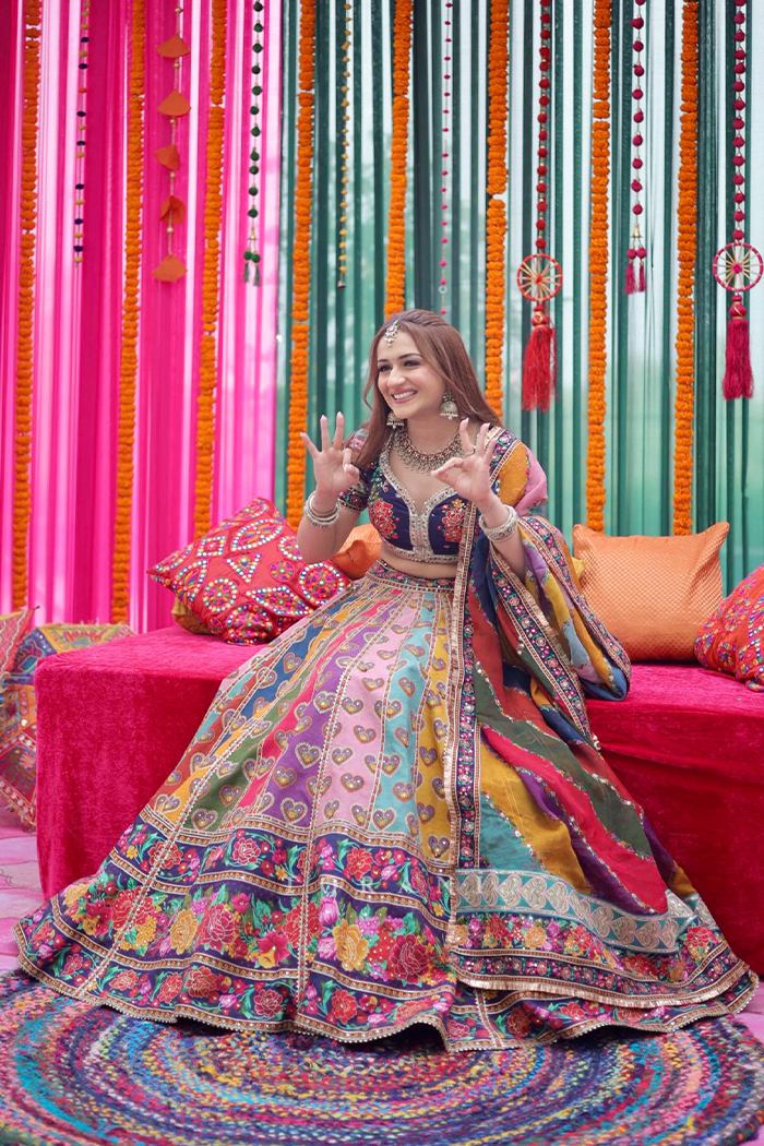 Ruvika Bajaj in our Dil Rangrez Jiya Lehenga Set