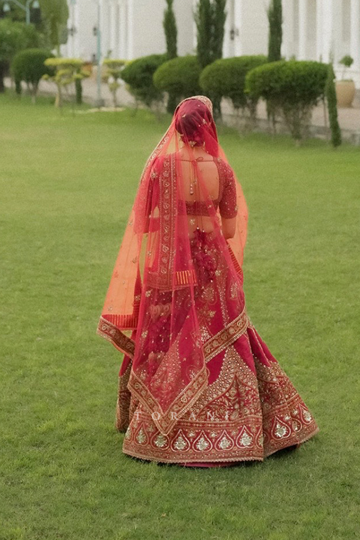 Devisha Arora in our Shamse Humaira Manmayi Lehenga Set