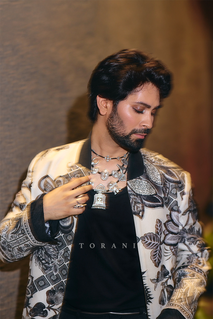 Ankush Bahuguna in our Kalamkari Darshit Bomber Jacket
